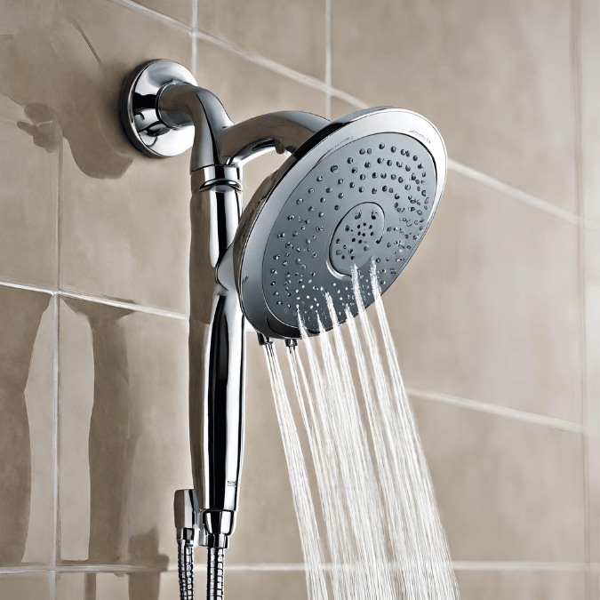 Replace the shower head Faulty Parts
