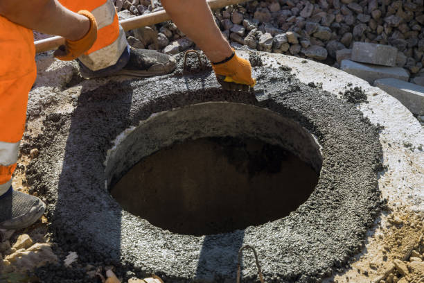 Type of Plumbing System Collects Sewage in Underground Storage Tanks